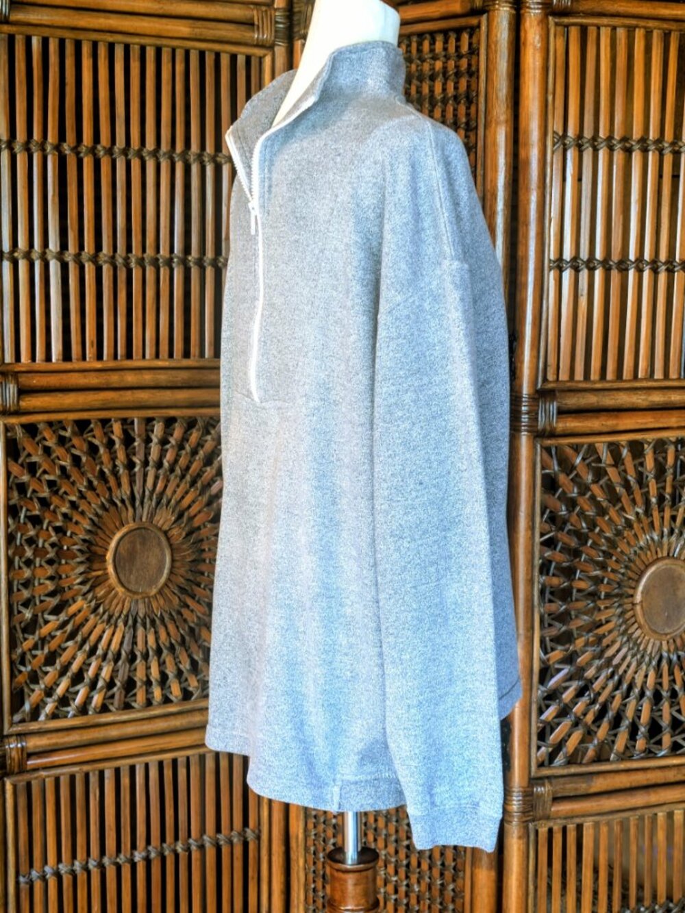 NEIMAN MARCUS Competitive Edge - 1/2 Zip LS Sweatshirt - VTG 80s - XL - Picture 4 of 16